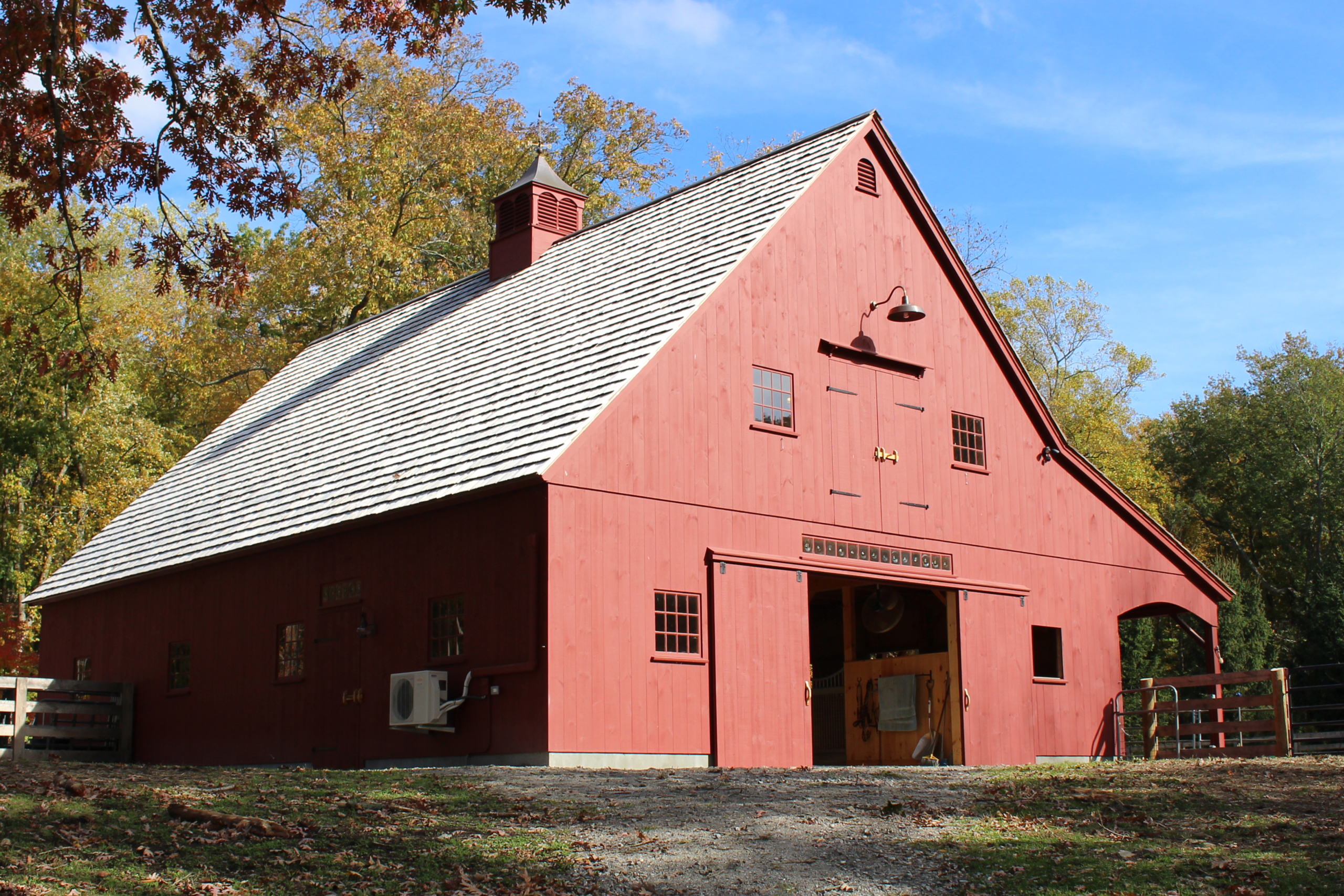 Specialty barn exterior